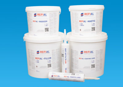 Refial® - Fillers and coatings Refractory repair
